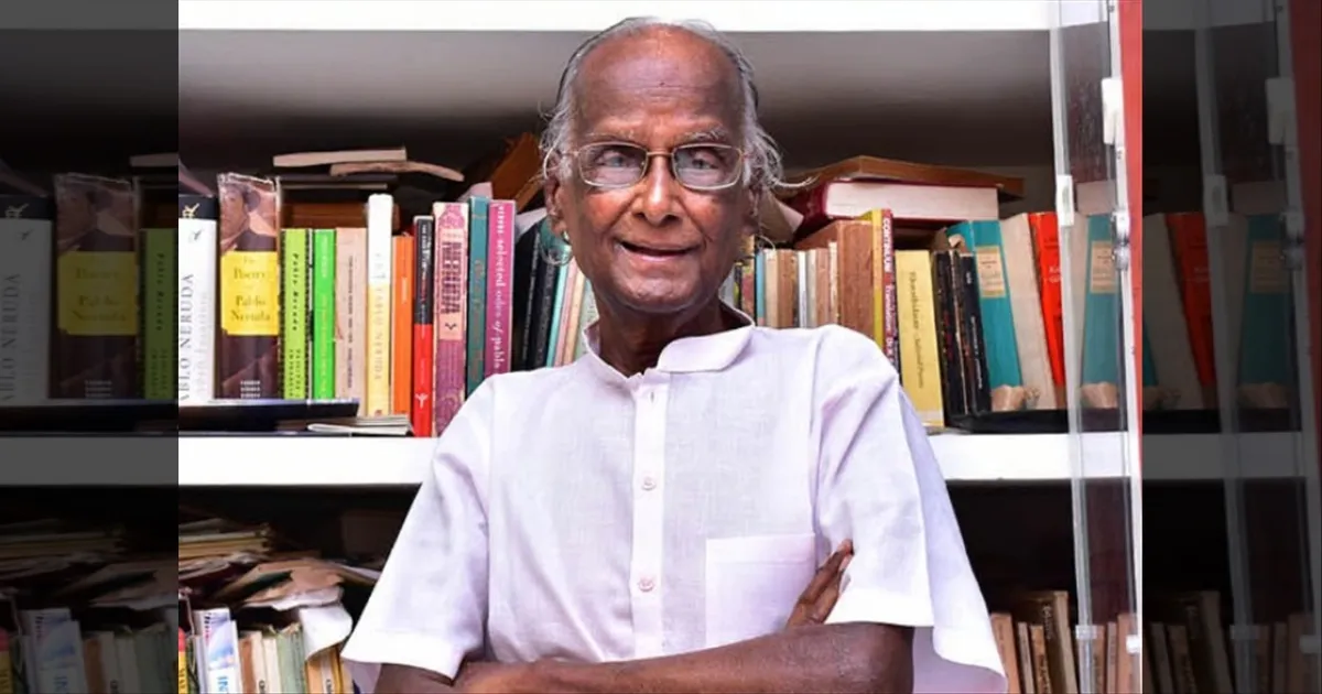 #BREAKING: பேரதிர்ச்சி... கவிஞர் ஈரோடு தமிழன்பன் மறைவு... காற்றில் கரைந்த கவிச் சிகரம்...! 