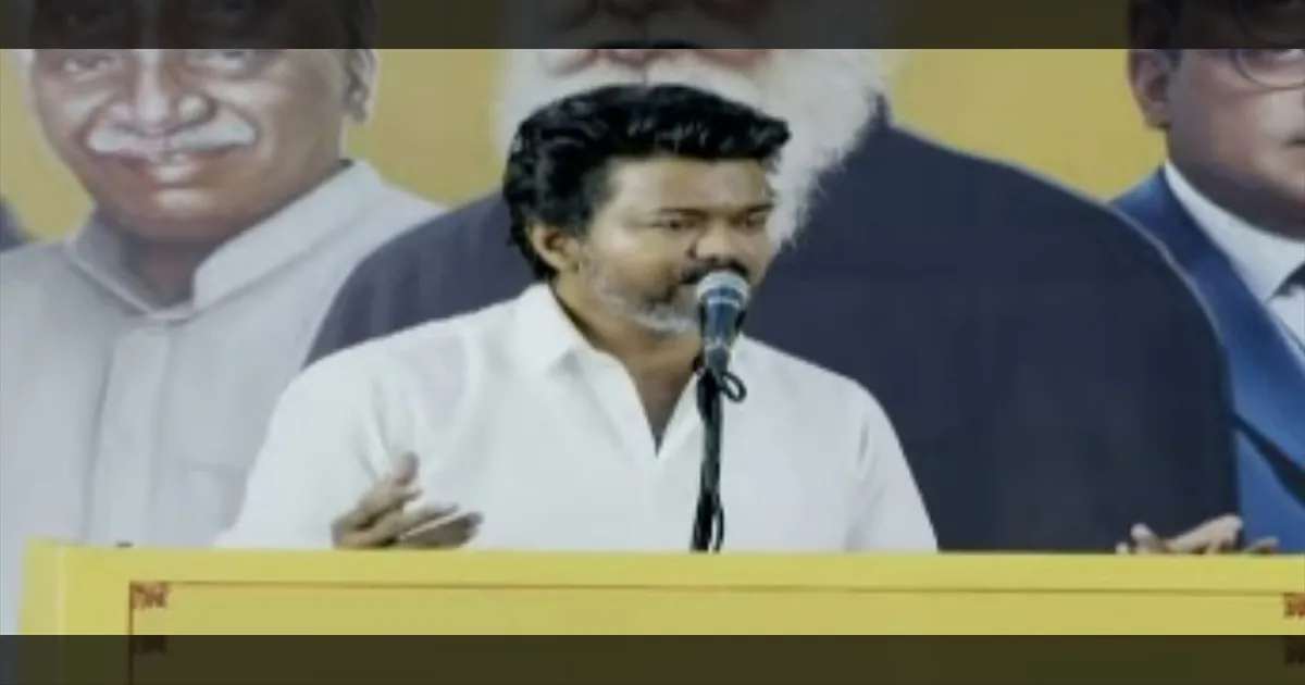 #BREAKING:  பொய் சொல்லி ஆட்சிக்கு வந்த திமுகவை கேள்வி கேட்காமல் இருக்க முடியுமா? காஞ்சிபுரத்தில் விஜய் தெறி பேச்சு…!