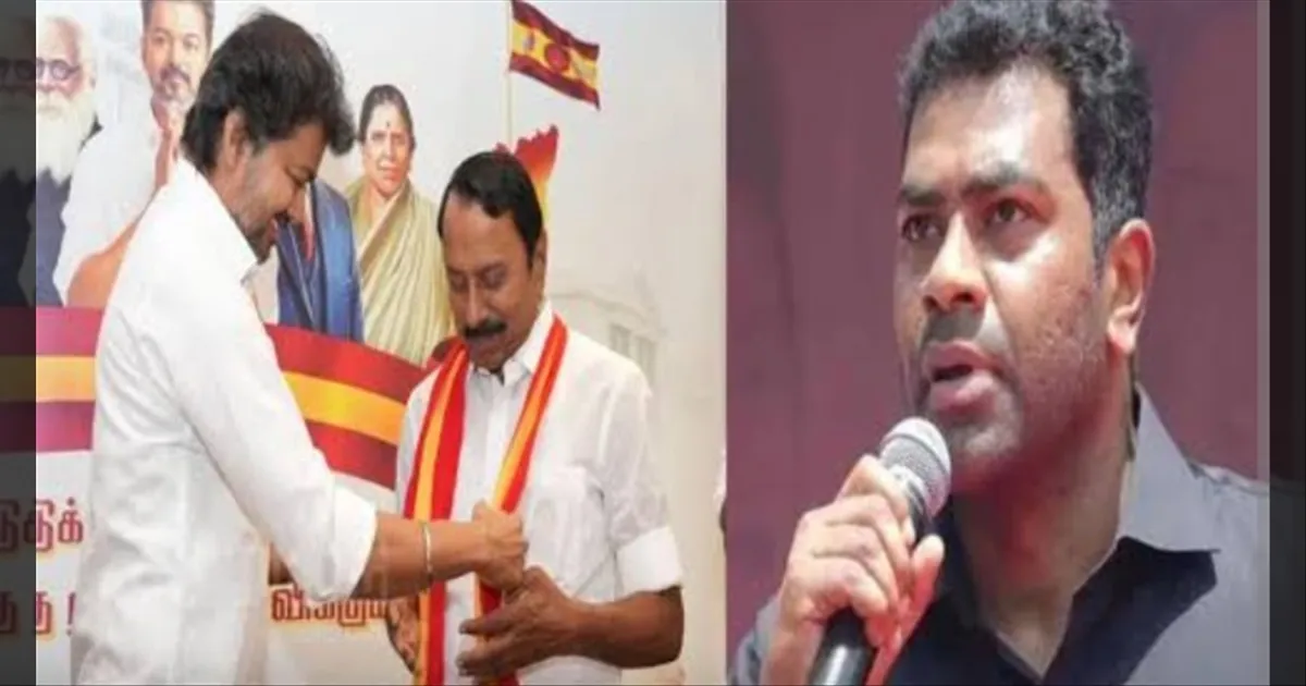 விஜய் தமிழ்நாட்டின் எதிர்காலம் என அறிந்தவர் செங்கோட்டையன்... ஆதவ் அர்ஜுனா பெருமிதம்..!