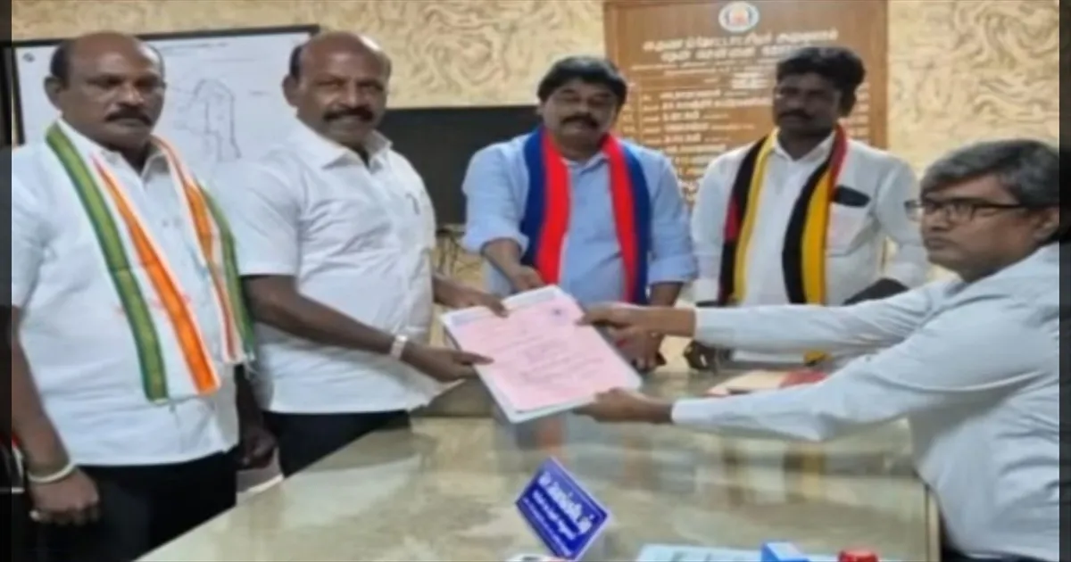 மீண்டும் சைதாப்பேட்டையில் களமிறங்கும் மா.சு..!! இன்று வேட்பு மனுத்தாக்கல்..!!