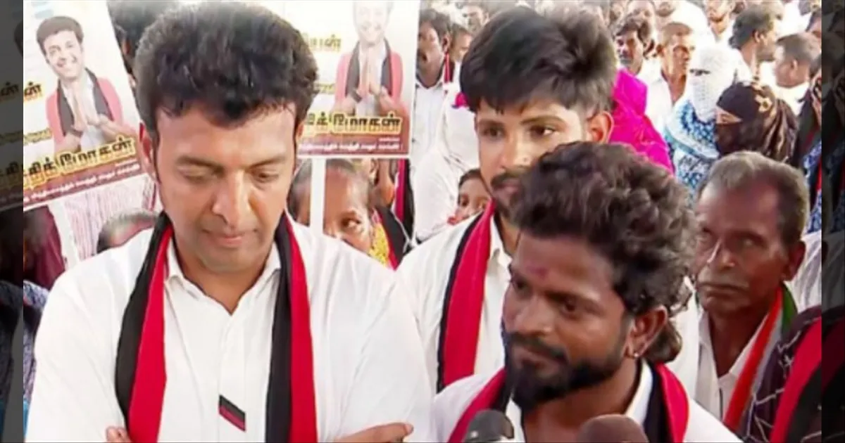 அங்கீகாரம் இல்ல..! வில்லிவாக்கம் வேட்பாளர் முன்னிலையில் திமுகவுக்கு தாவிய TVK சப்போட்டர்ஸ்.!