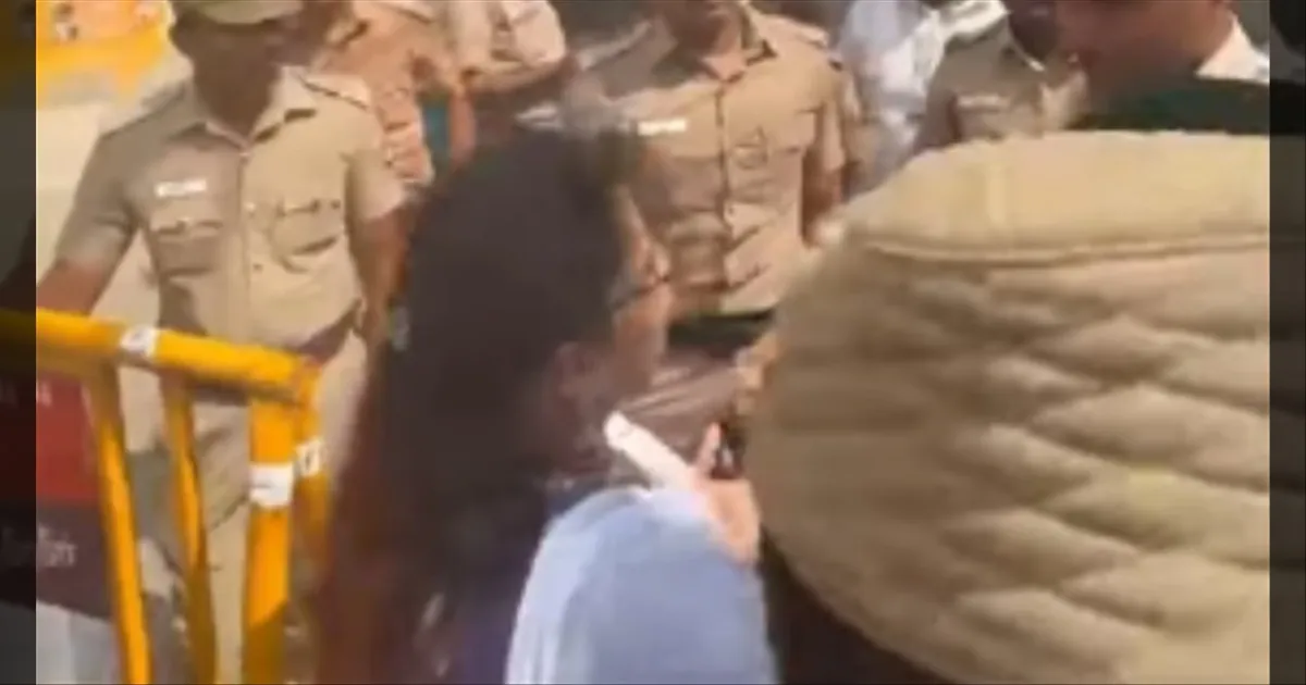 என் ஓட்ட யாரோ போட்டுட்டாங்க..! மதுரவாயல் தொகுதியில் பெண் பரபரப்பு புகார்..!