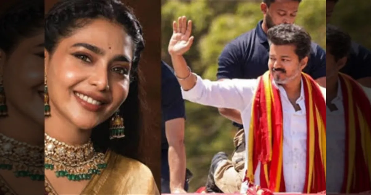 Tvk ஜெயிக்கணும்-னு ஆசை..! நடிகை ஐஸ்வர்யா லக்ஷ்மி ஓபன் டாக்..!!