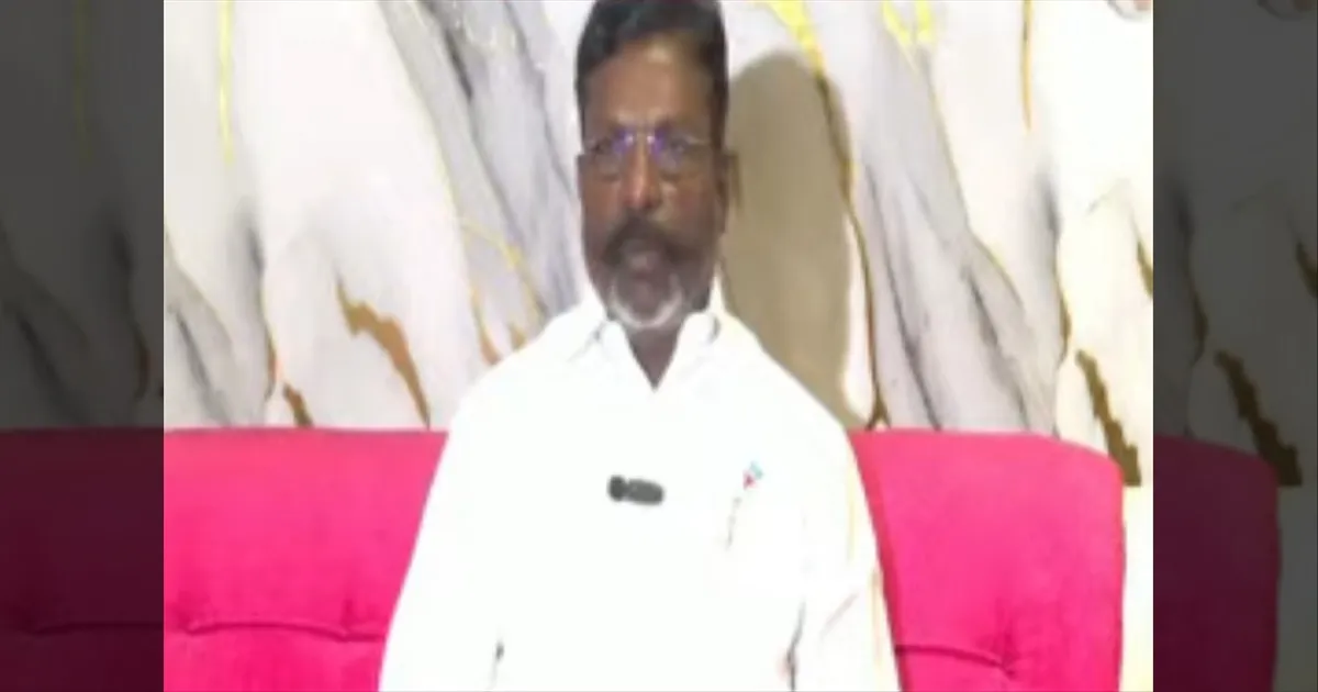 பதவி ஆசையா.? தவெக கூட்டணி எதற்கு..? சர்ச்சைகளுக்கு டாட் வைத்த திருமா..!