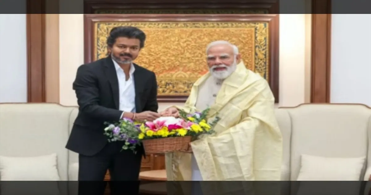 #BREAKING: தேசிய அளவில் FULL FOCUS..! பிரதமர் மோடி - முதல்வர் விஜய் சந்திப்பு..! 