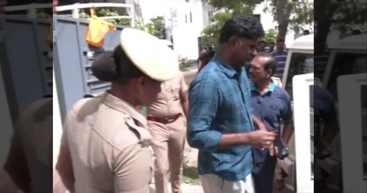 முதல்வர் விஜய் குறித்து தொடர் அவதூறு..! YouTuber மாரிதாஸ் கைது..!!