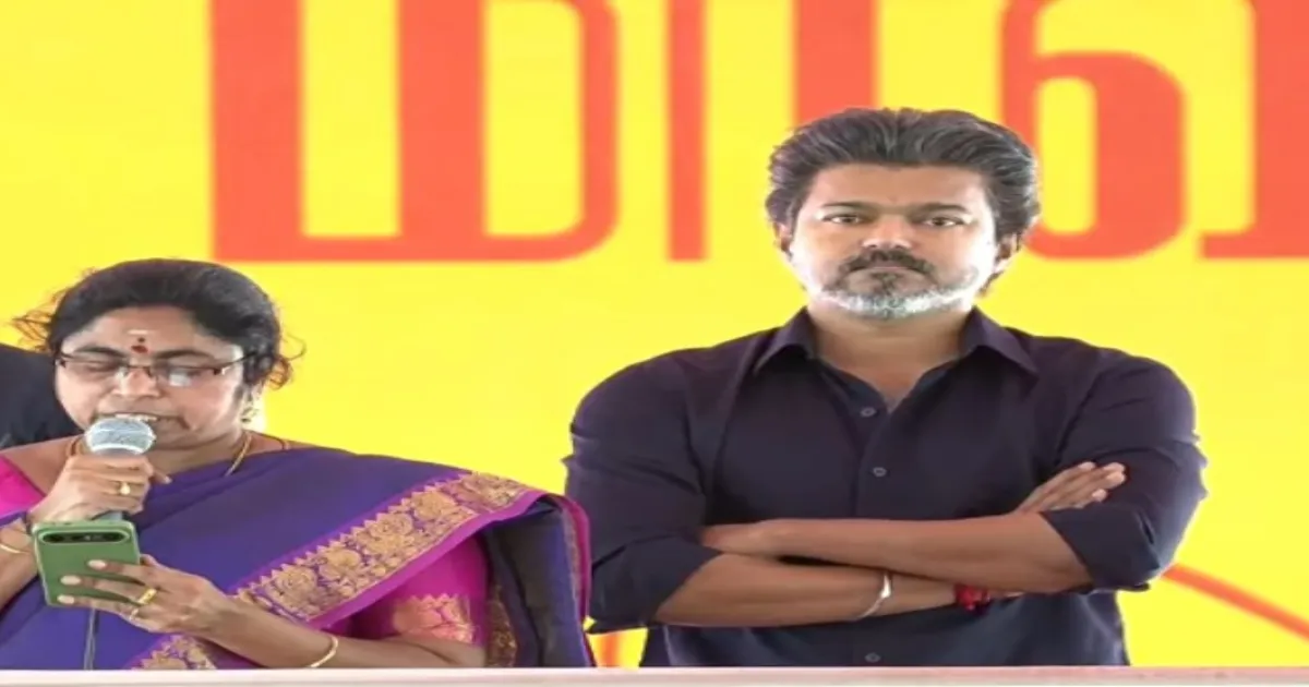 நெசவாளர் நெஞ்சம் குளிர...! முதல்வர் விஜயின் மக்கள் சந்திப்பு நிகழ்ச்சி.. புகழ்ந்து வரவேற்ற அமைச்சர் விஜயலட்சுமி..!!
