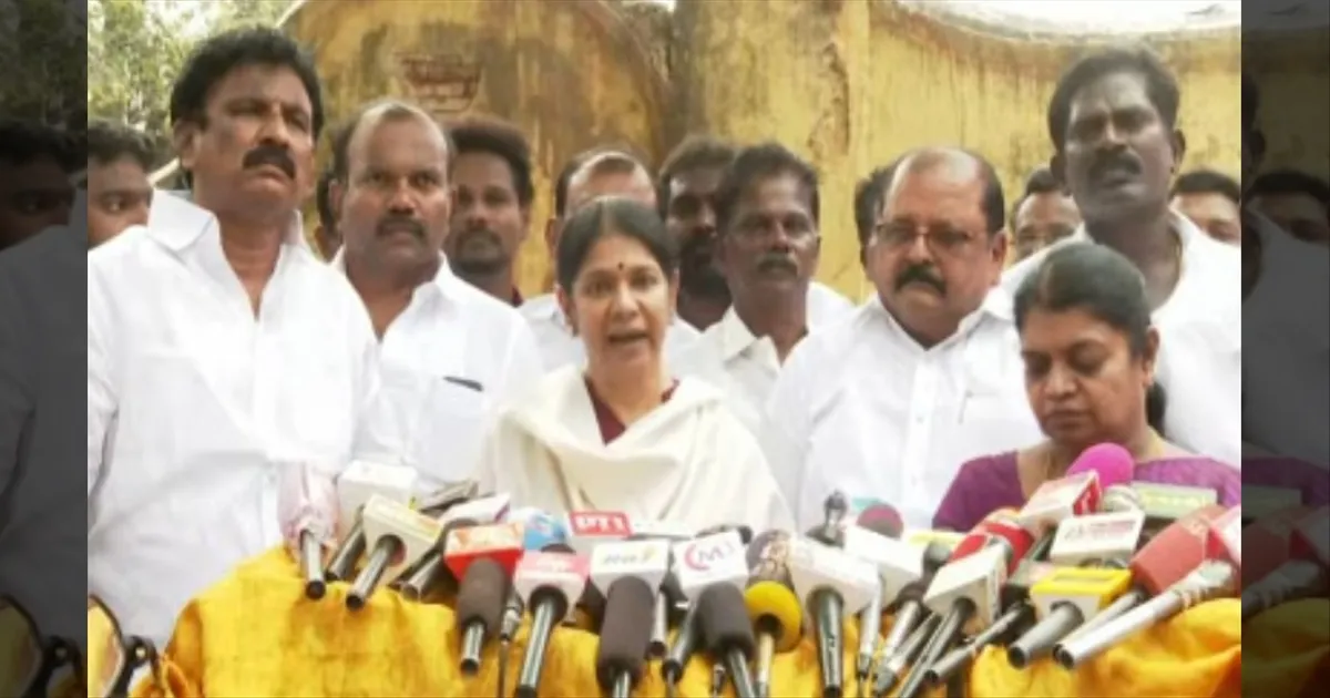 டெல்லி பாணியில் தமிழகம்... சிறைக்குச் செல்ல அஞ்ச மாட்டோம்..! கனிமொழி எம்.பி. திட்டவட்டம்..!!
