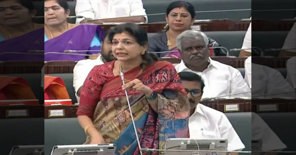 பாலாற்றில் தடுப்பணைகள்..! விவசாயிகள் நலனே முக்கியம்... பேரவையில் சௌமியா அன்புமணி ஸ்பீச்..!