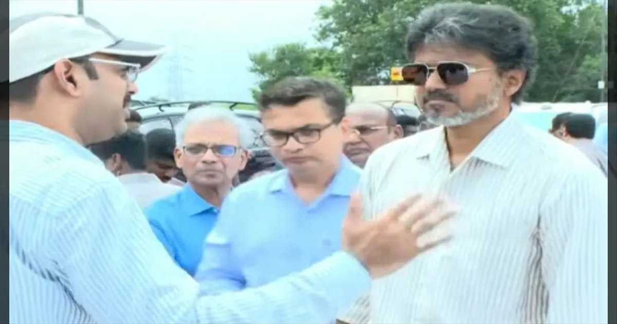 வடசென்னையில் வெள்ளத்தடுப்பு பணிகள்..! களமிறங்கிய CM விஜய்.! நேரில் ஆய்வு..!!