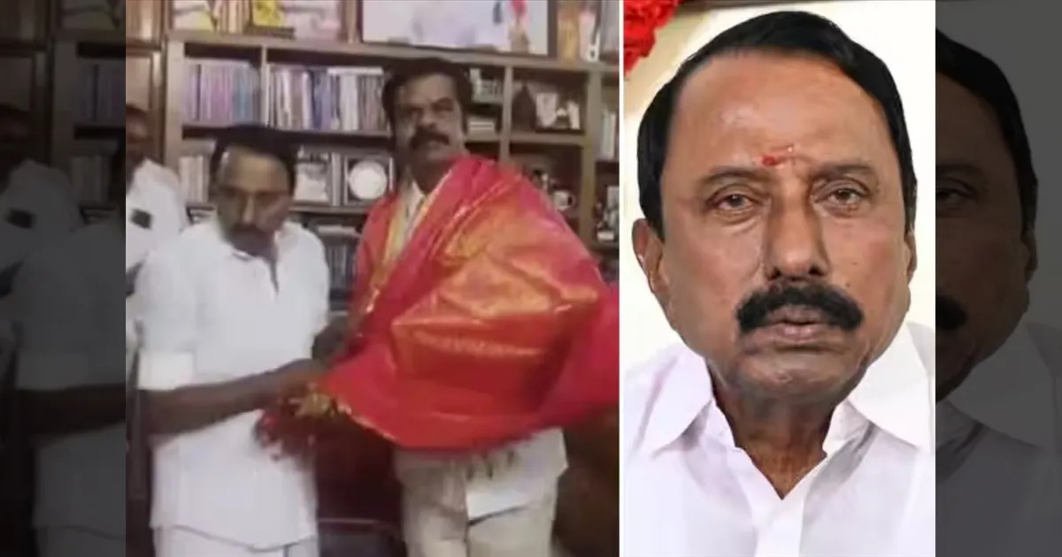ரூ.300 கோடி மோசடி செய்த நபருடன் போட்டோ! வெடித்தது சர்ச்சை! அமைச்சர் செங்கோட்டையன் விளக்கம்!