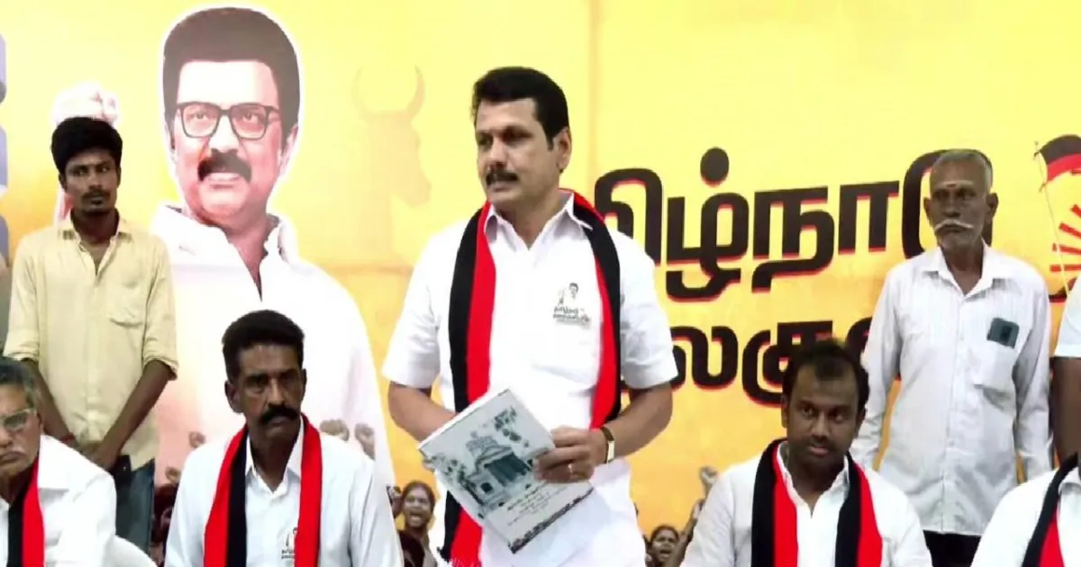 Senthil Balaji's Election Strategy: DMK Aims for 50% Votes in Every Booth in Coimbatore