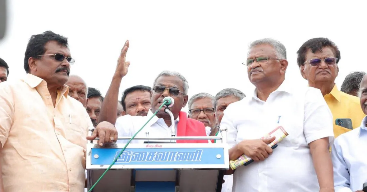 மக்களின் வாழ்வாதாரத்தை பறிப்பதா? மேகமலை ஆக்கிரமிப்பு விவகாரத்தில் பி.சண்முகம் ஆவேசம்!