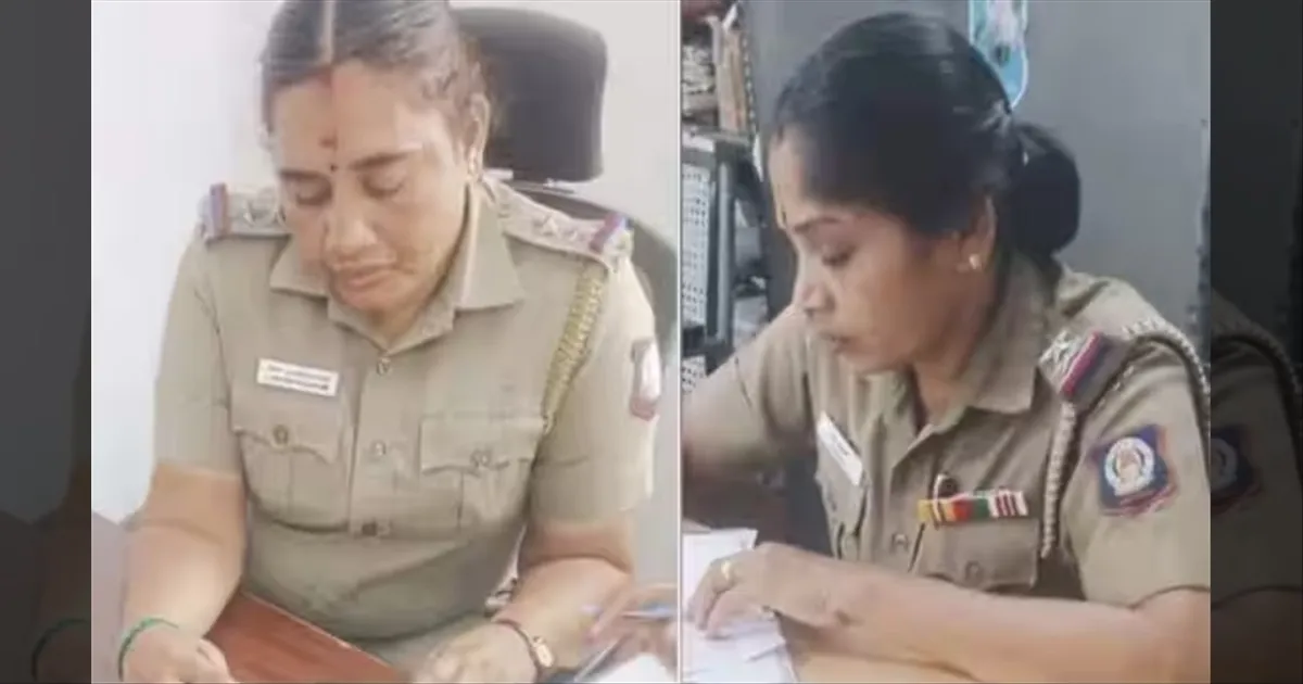 மசாஜ் சென்டர் நடத்த மாமூல் வசூல்!!  வசமாய் சிக்கிய பெண் போலீஸ்கள்!! சென்னையில் பரபரப்பு!