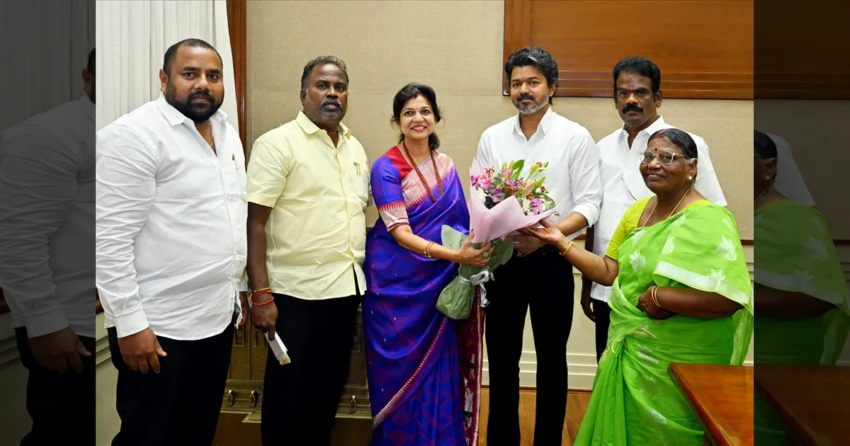 சவுமியா அன்புமணியை பாராட்டிய முதல்வர் விஜய்! பாமகவின் 46 ஆண்டுகால போராட்டத்திற்கு வெற்றி?