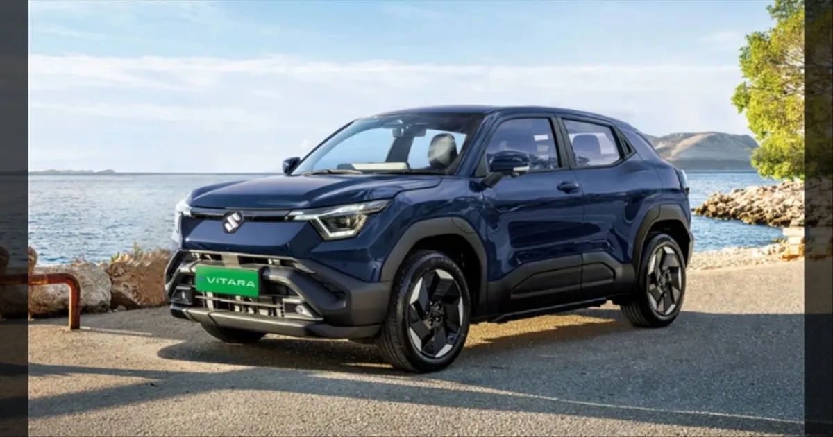 First Electric Car Maruti eVitara Set to Launch in September 2025