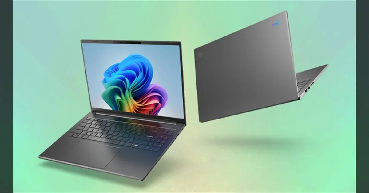 Acer Launches Aspire 16 AI Laptop with Up to 27 Hours of Battery Life