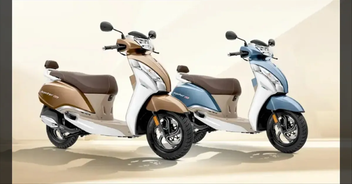 TVS Launches New Jupiter 125 DT SXC Variant at ₹88,942
