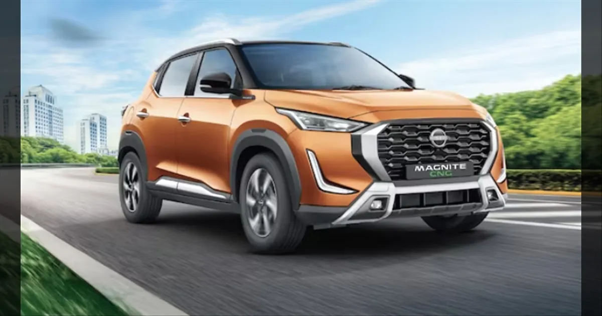 Nissan Magnite Now Gets a CNG Option – Know Price and Details