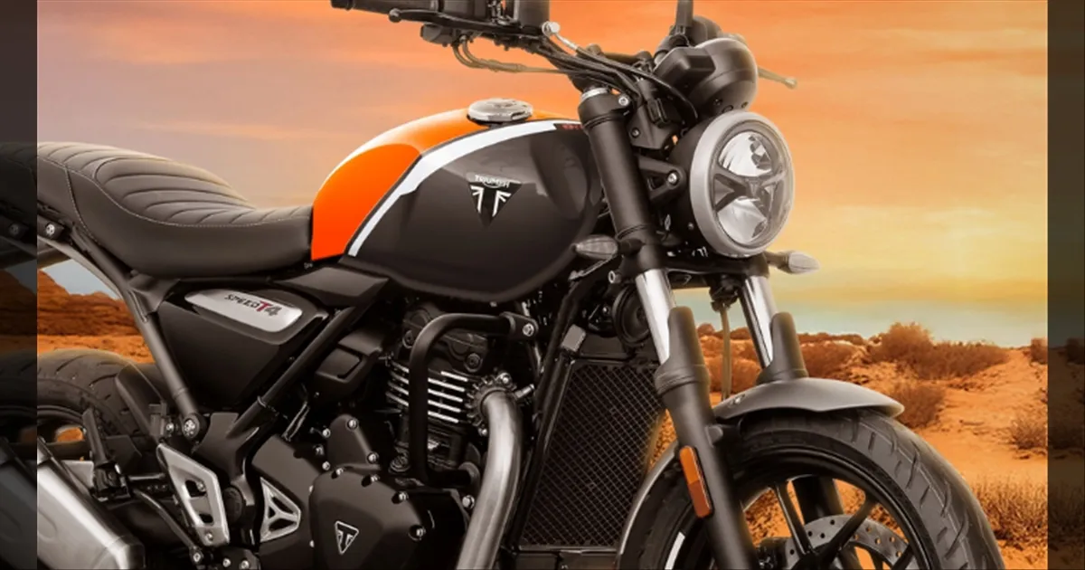 Triumph Speed T4 Gets Bold Baja Orange Colour at ₹2.05 Lakh