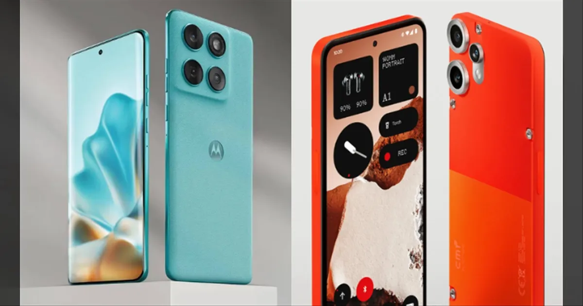 Motorola Edge 60 Fusion vs CMF Phone 2 Pro: Best Mid-Range Phone Under ₹23,000?