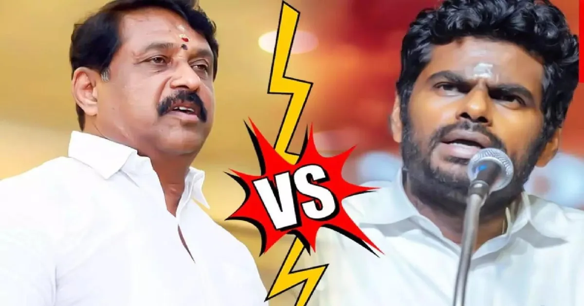 “வாயில அடி.. வாயில அடி...” - விஜயை எதிர்த்த அண்ணாமலைக்கு ஒரே மேடையில் பதிலடி கொடுத்த நயினார் நாகேந்திரன்...!