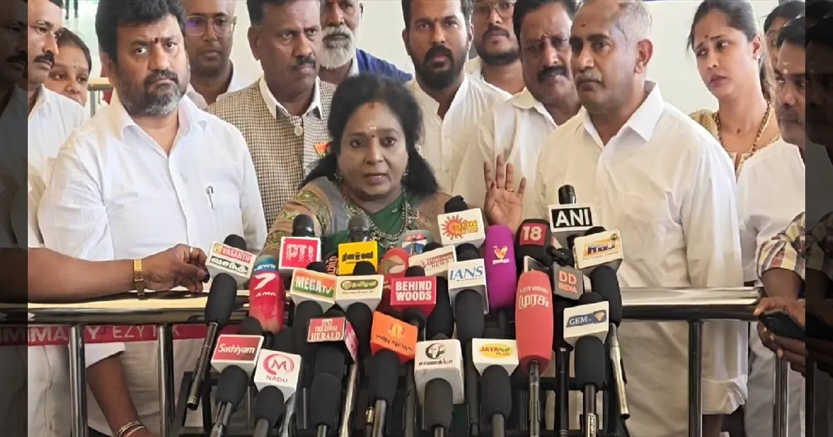 திமுக ஊழல் கட்சி இல்லையென சவால் விட முடியுமா? முதல்வர் ஸ்டாலினுக்கு தமிழிசை கேள்வி!