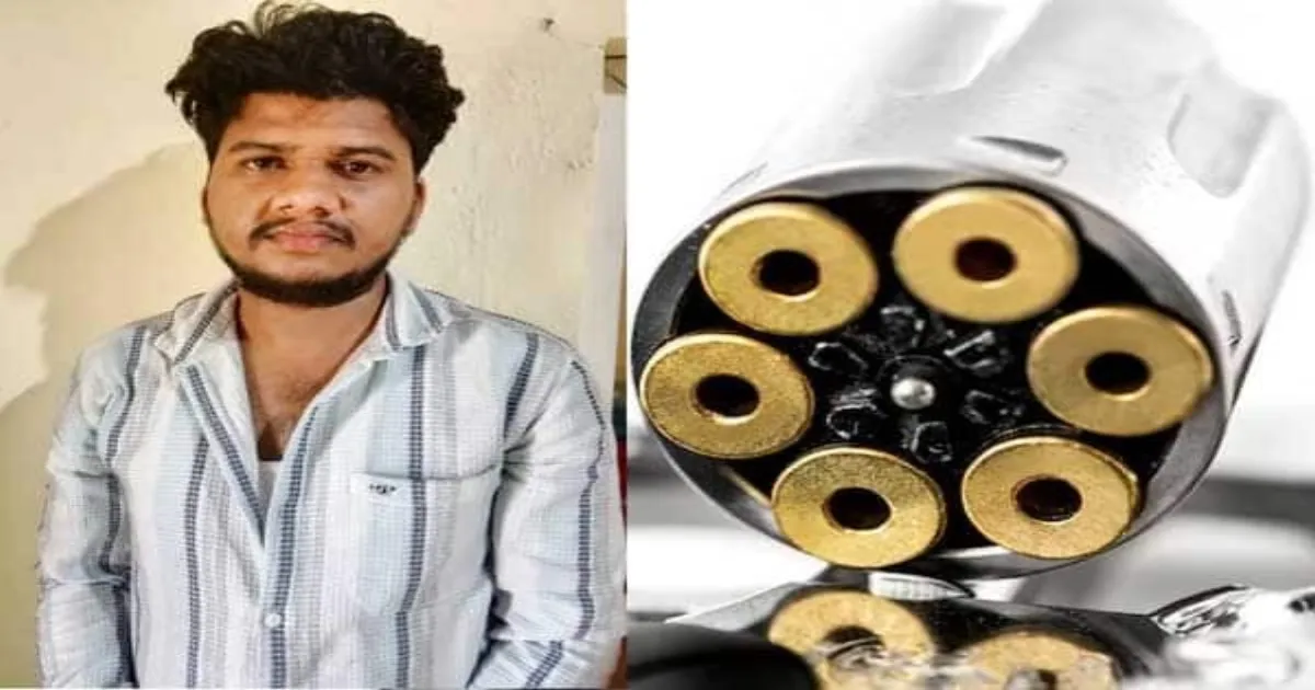 நாட்டுத்துப்பாக்கியை தூக்கிக் காட்டி ஆட்டம் காட்டிய ரவுடி - துப்பாக்கியால் பாடம் புகட்டிய போலீஸ்! 