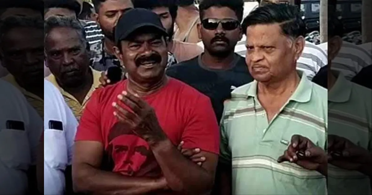 நடைப்பயிற்சி மேற்கொண்டு காரைக்குடியில் சீமான் வாக்கு சேகரிப்பு..! கார்த்தி சிதம்பரம் எம்.பி.யை தவிர்த்த சீமான்..! 