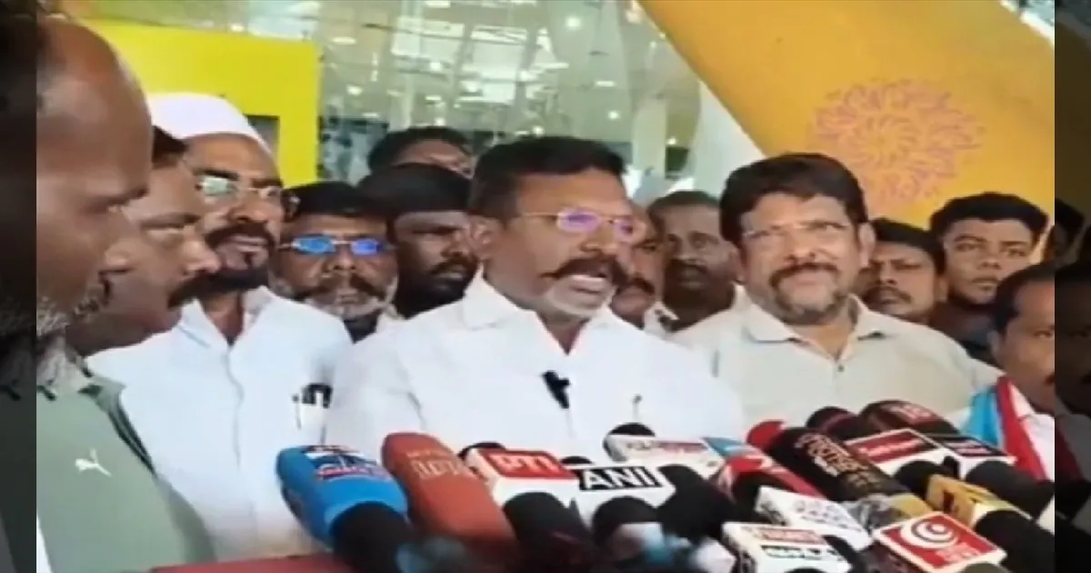 திமுக கூட்டணி மகத்தான வெற்றி பெறும்! சூதாட்ட கும்பலின் வதந்திகளை நம்ப வேண்டாம் என திருமாவளவன் பேட்டி!