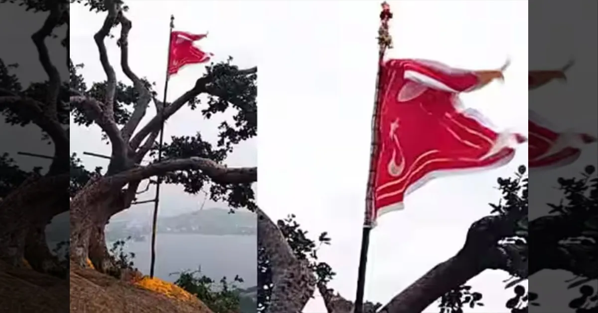 கல்லத்தி மரத்தில் பறக்கும் பிறைகொடி! தலவிருட்சத்தில் இப்படியா? இந்து மக்கள் கட்சி கண்டனம்!