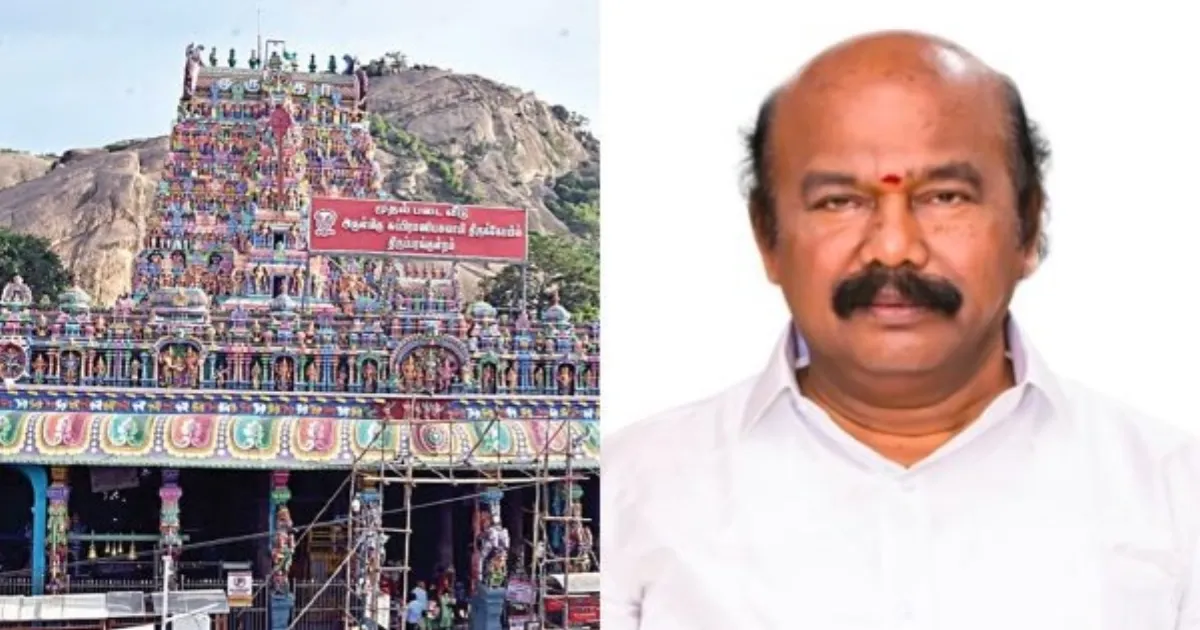 ADMK MLA Rajan chellappa slams DMK for tirupparamkundram issue