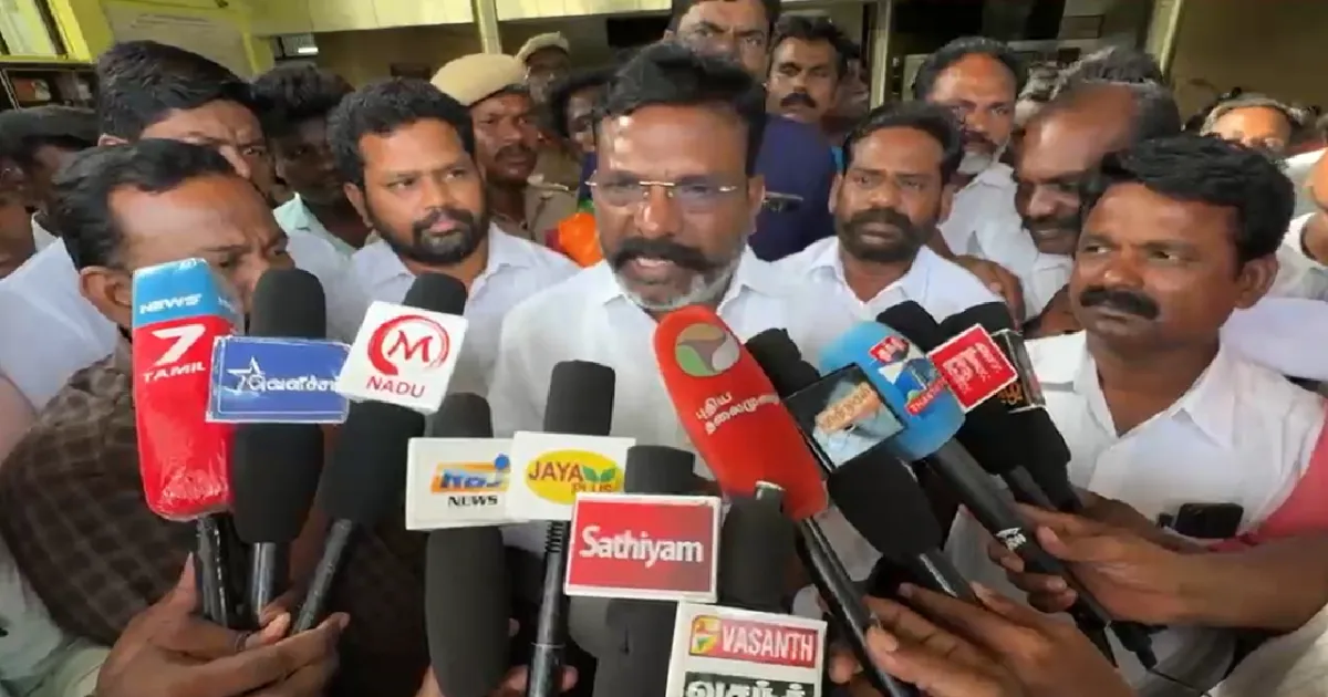 தேசிய அளவில் பாஜகவை வீழ்த்த 'இந்தியா' கூட்டணியில் திமுக, தவெக இணைய வேண்டும்! தொல். திருமாவளவன் பேட்டி!