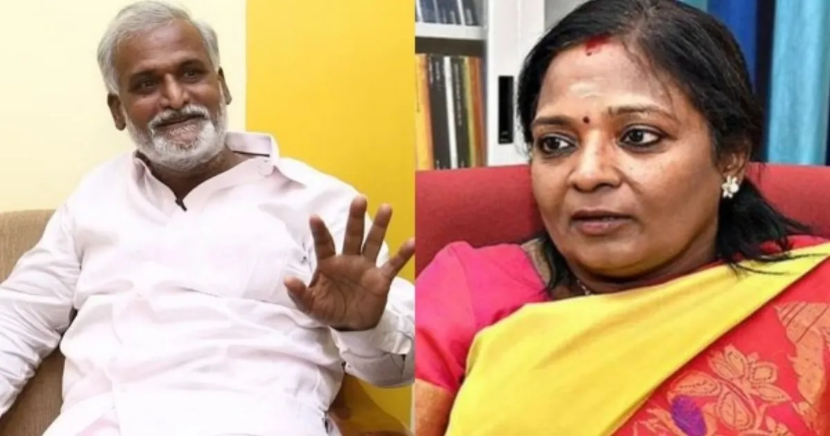 தமிழிசைக்கு இப்படியொரு பிரச்சனையா! - புது வார்த்தை சொல்லி கலாய்த்த சேகர்பாபு...!