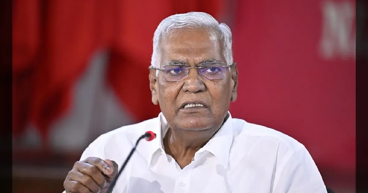 விவசாயிகளுக்காக ஆகஸ்ட் 6 முதல் நடைபயணம்! மத்திய அரசுக்கு எதிராக டி. ராஜா அதிரடி அறிவிப்பு!