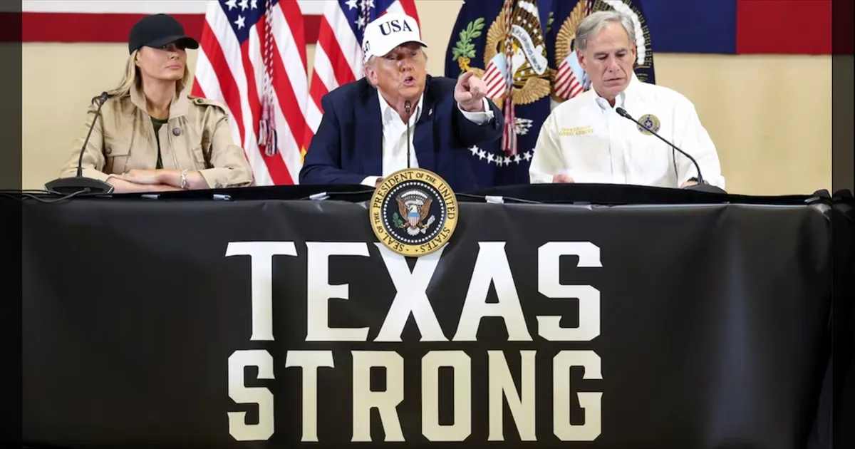 rain and floods in texas 120 dead 161 missing president trump inspects in person