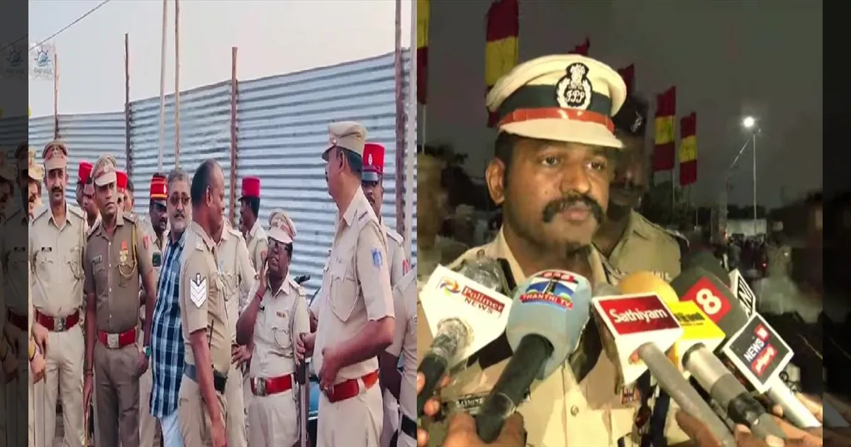 புதுச்சேரி தவெக பொதுக்கூட்டத்திற்கு கடும் கட்டுப்பாடுகள்: 