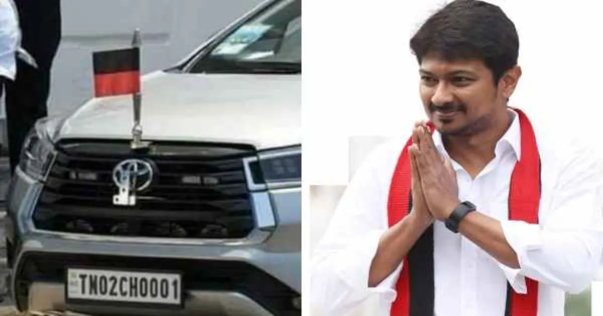 நடுவழியில் தடுத்து நிறுத்தப்பட்ட உதயநிதியின் கார்... தேர்தல் பறக்கும் படையினரால் பரபரப்பு... சிக்கியது என்ன?