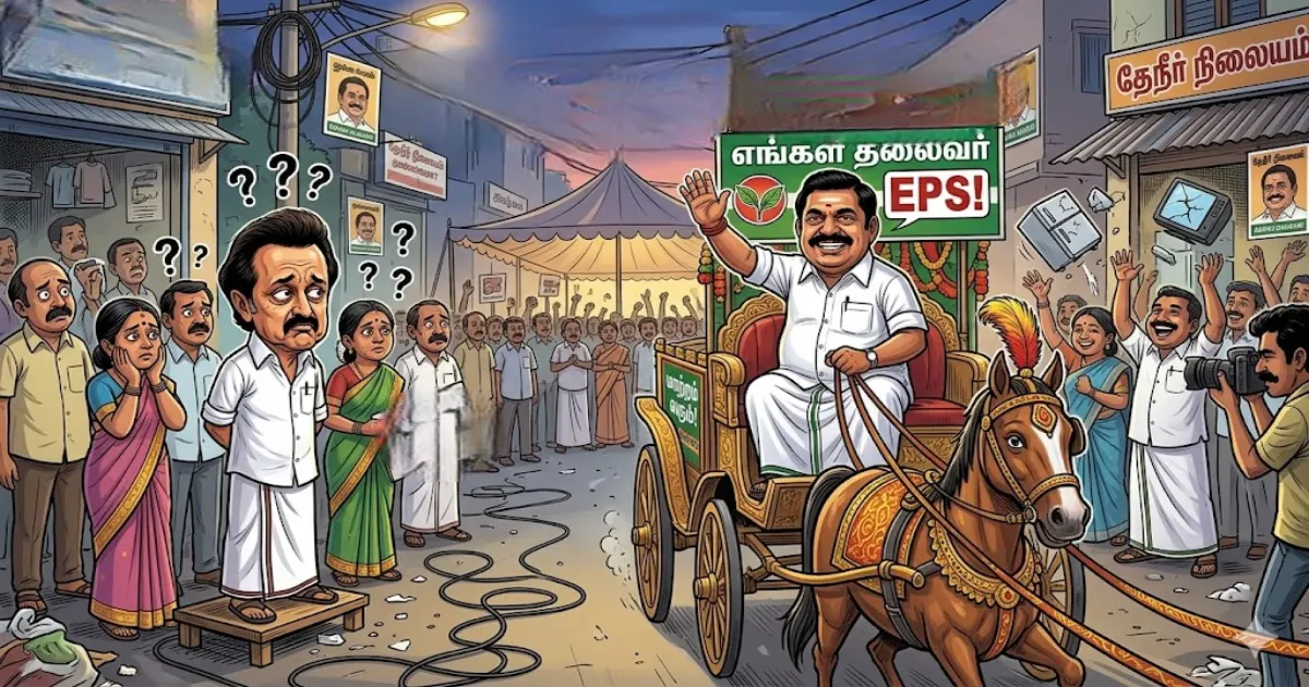 விட்டுறா வண்டிய பிரச்சாரத்துக்கு... போட்ட ஸ்கெட்சை பக்காவாய் முடித்த எடப்பாடி... திண்டாட்டத்தில் திமுக...!