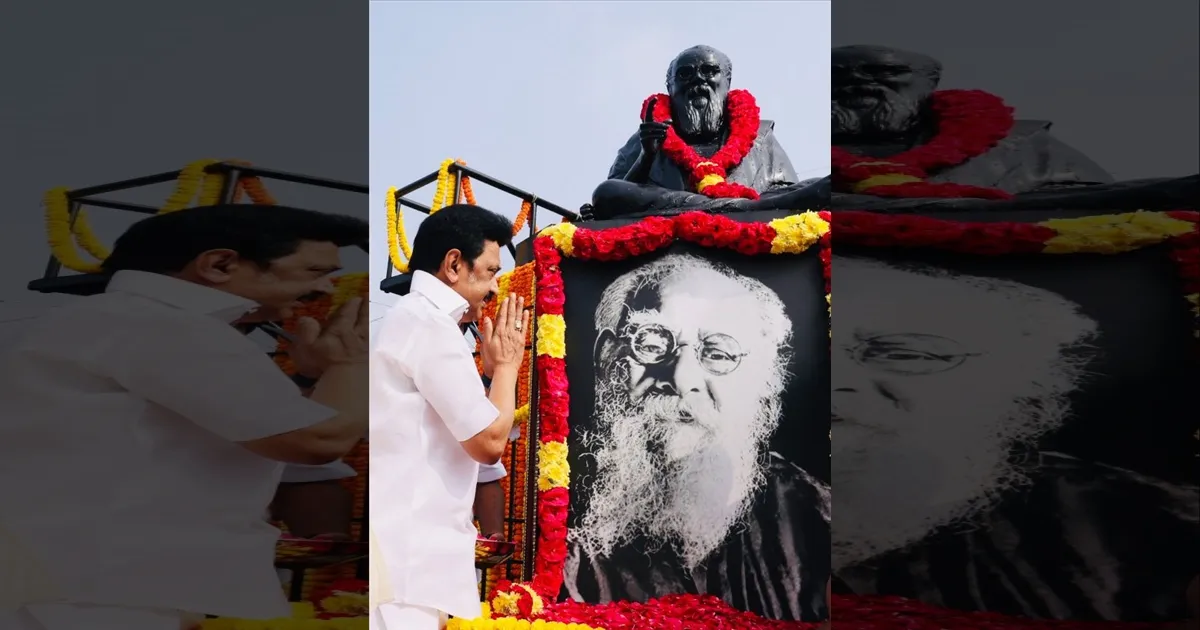  “ஏன்? எதற்கு? எப்படி?” என்ற கேள்விகள் உயிரோடு இருக்கும் வரை”... பெரியார் பிறந்தநாளை முன்னிட்டு ஸ்டாலின் பரபரப்பு ட்வீட்...!