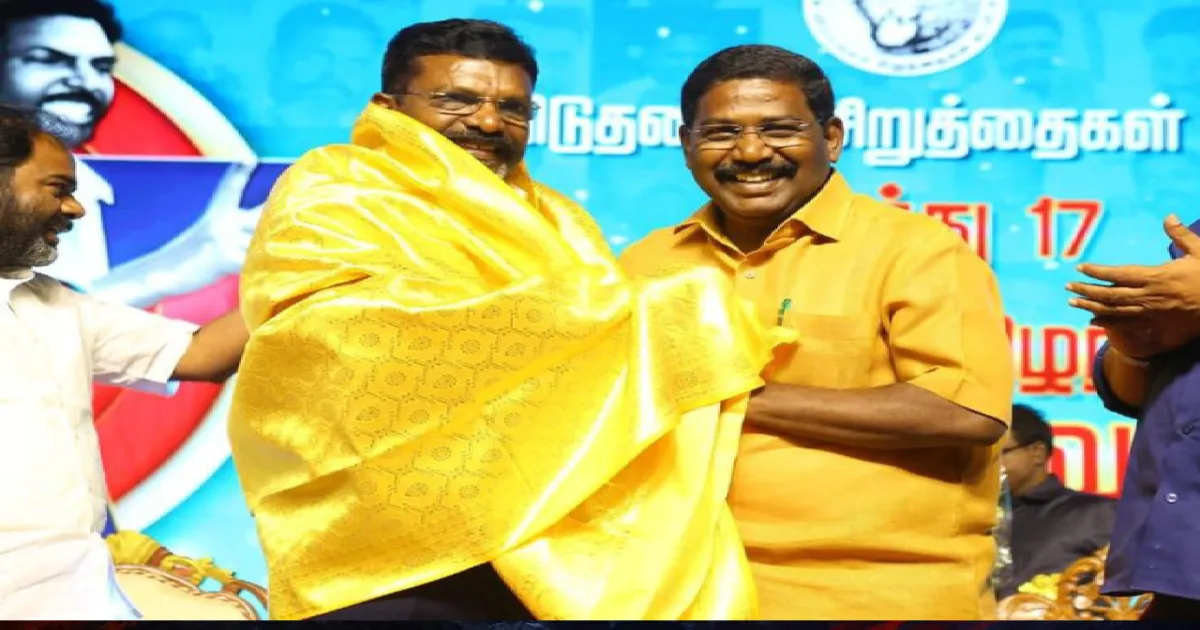 ஆட்சியிலும் பங்கு, அதிகாரத்திலும் பங்கு! விசிக வன்னி அரசு மற்றும் சிந்தனைச் செல்வன் அதிரடி பதிவு!