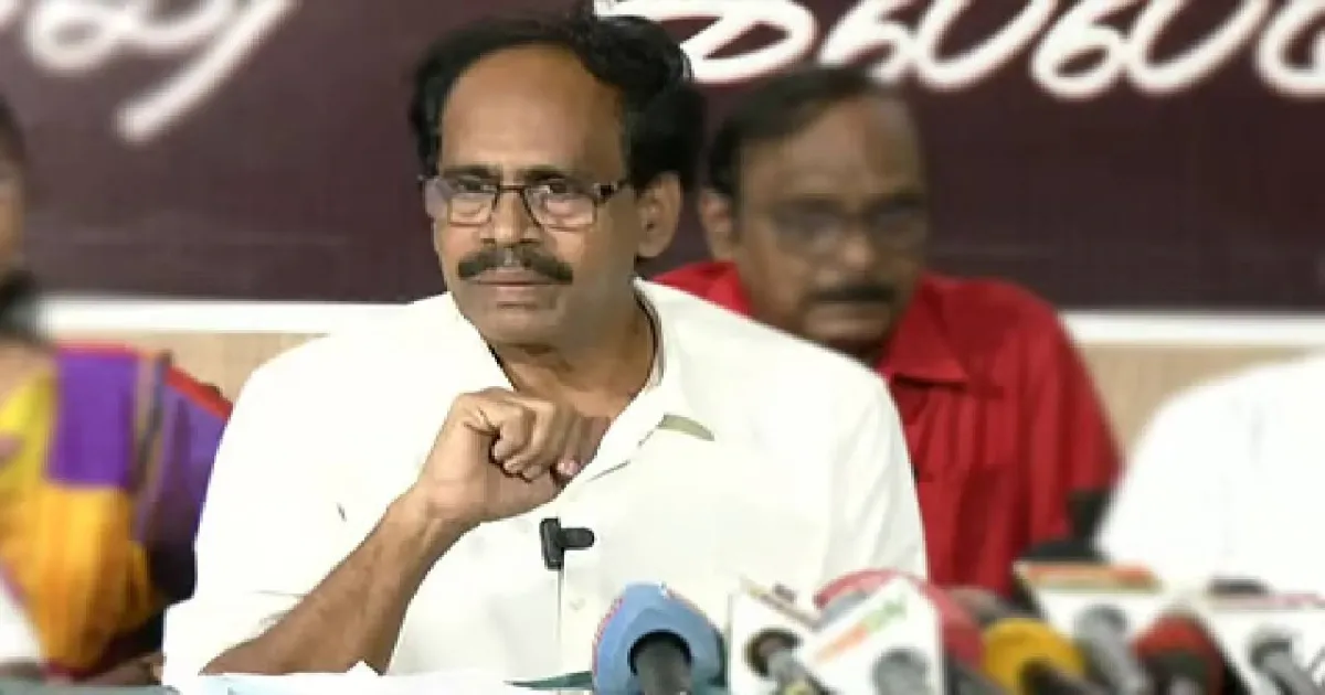 குடியிருப்பு உரிமைக்காக போராடிய கம்யூனிஸ்ட் தோழர்கள் மீதான வழக்கை ரத்து செய்க! வீரபாண்டியன் வலியுறுத்தல்!