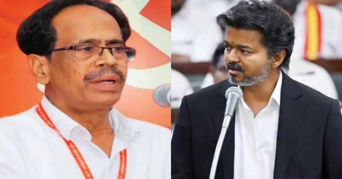 “இதை செய்ய தவறினால்...” - சி.எம்.விஜய்க்கு வீரபாண்டியன் பகிரங்க எச்சரிக்கை... தவெகவுக்கு சிபிஐ வைத்த  செக்...!