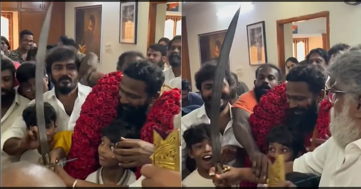 பெரிய மாலை... கையில் வாள்! இயக்குநர் பிறந்தநாள் வீடியோவால் வெடித்த விவாதம்! முகம் சுளித்த நெட்டிசன்கள்?