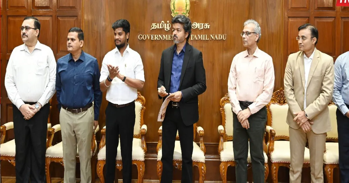 இருக்கண்குடி மாரியம்மன் கோயிலில் ரூ.23.67 கோடி திட்டங்கள்! காணொளி மூலம் திறந்து வைத்தார் முதல்வர் விஜய்!