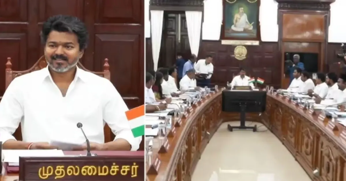 “உடனே இதை செய்யுங்க...” - அமைச்சர்களை முகத்திற்கு நேராக பார்த்து சி.எம்.விஜய் அதிரடி உத்தரவு...!