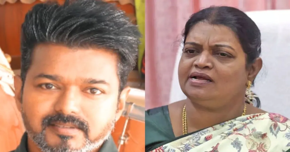 “வெத்து வேட்டு”... விஜய் தேர்தல் அறிக்கையை கிழித்து தொங்கவிட்ட அமைச்சர் கீதா ஜீவன்...!