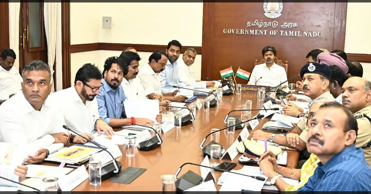 வடகிழக்கு பருவமழை எதிரொலி! அலர்ட் மோடில் முதல்வர் விஜய்! இன்று 2-வது நாளாக ஆலோசனை!