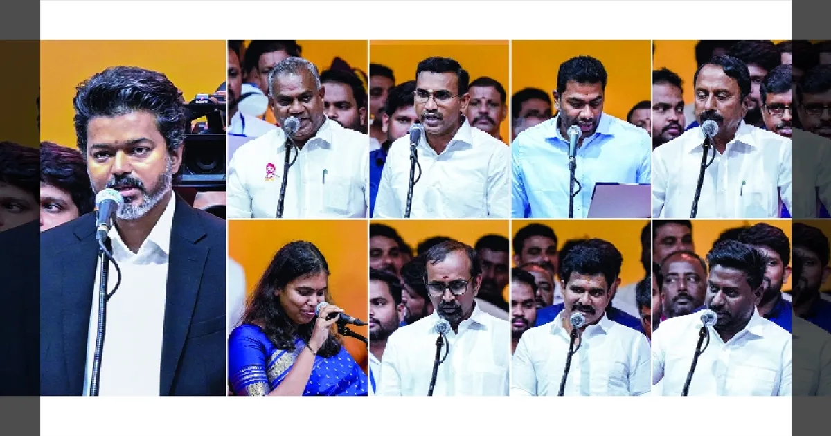 அமைச்சர்களுக்கு துறைகள் ஒதுக்க தாமதிக்கும் முதல்வர் விஜய்! 3,000 கோப்புகள் தேக்கம்!