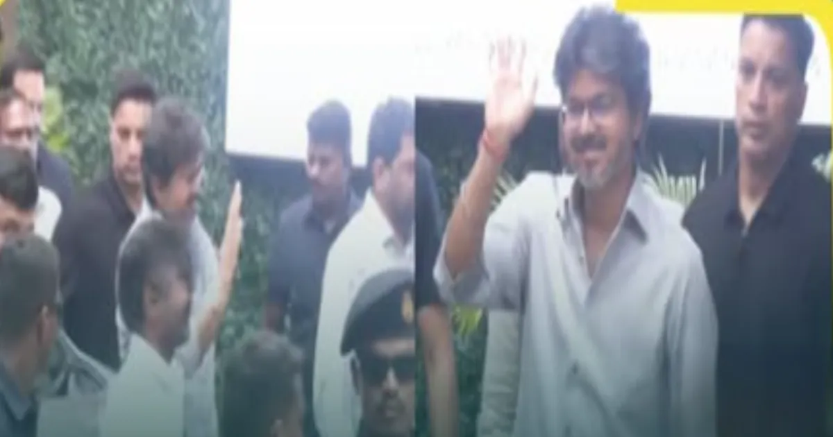 என்ன ஆச்சு?... ஆழ்வார்பேட்டையில் உள்ள தனியார் மருத்துவமனைக்கு திடீர் விசிட் அடித்த சி.எம். விஜய்...! 